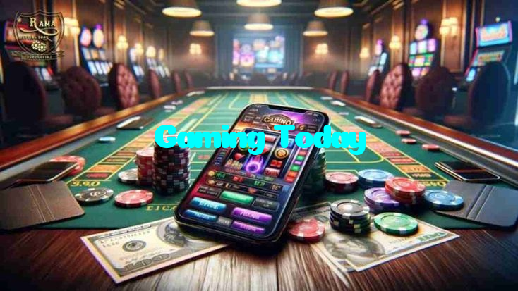 Gaming Today casino presented on mobile device in Pakistan with slots and live games